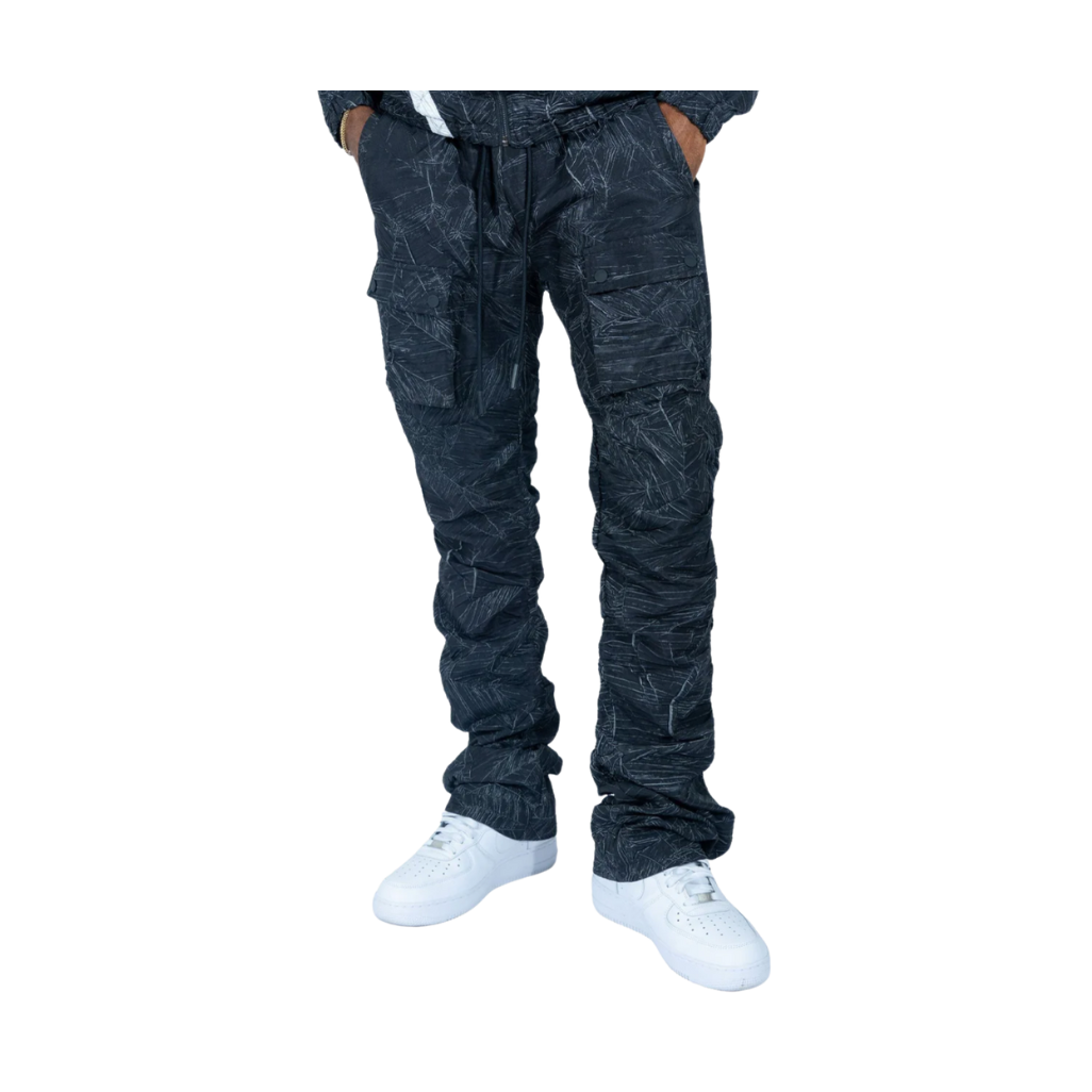 FROST ORIGINALS Monico Stacked Pants (BLACK)