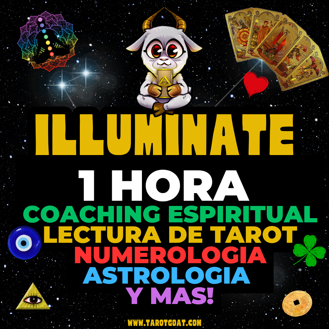 1 Hora - Lectura de Tarot y Coaching Espiritual en Linea