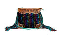 Tumbleweed Trail Fringed Hand-Tooled Bag