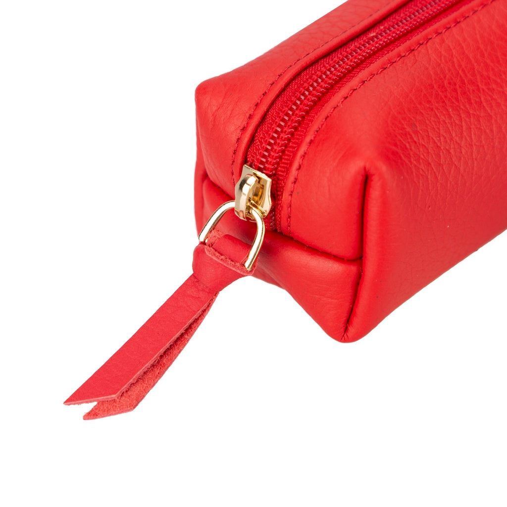 Centennial Multipurpose Leather Pencil Case and Makeup Bag
