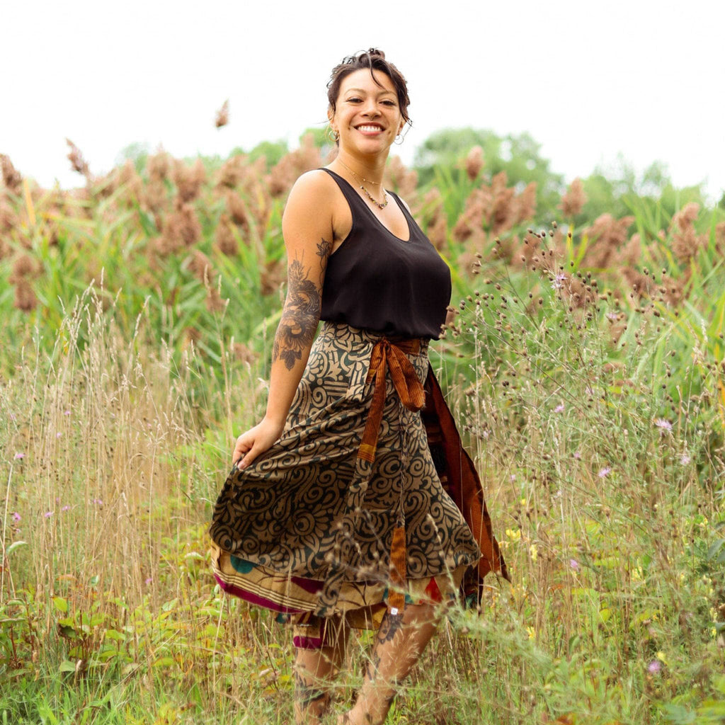 The Original Sari Wrap Skirt