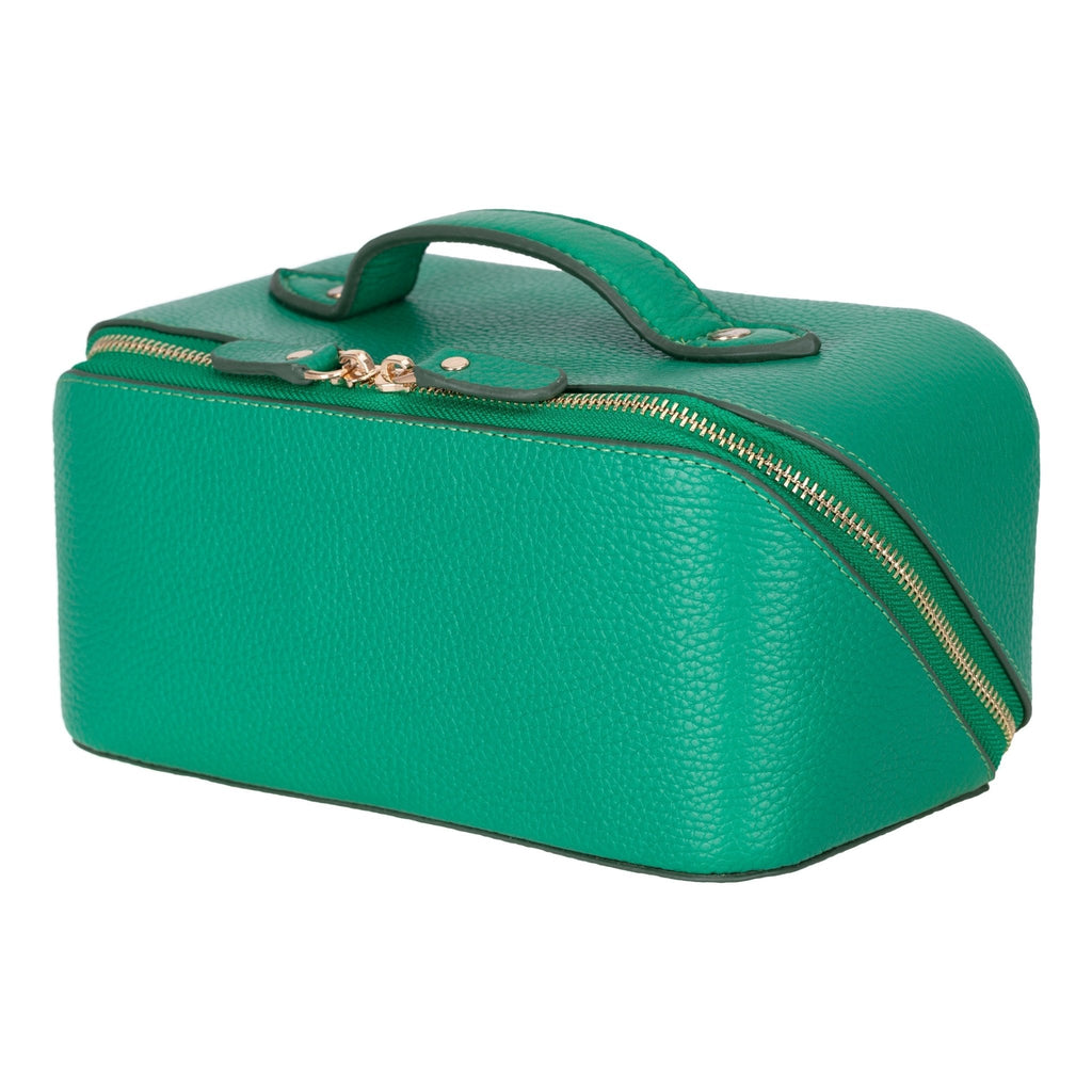 Haines Leather Cosmetic Bag – Stylish & Durable Makeup Bag for Travel