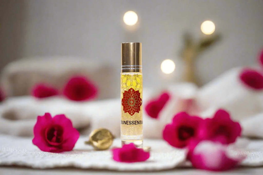 WILD ROSE AND ROSE, QUARTZ INFUSION BODY ROLL-ON