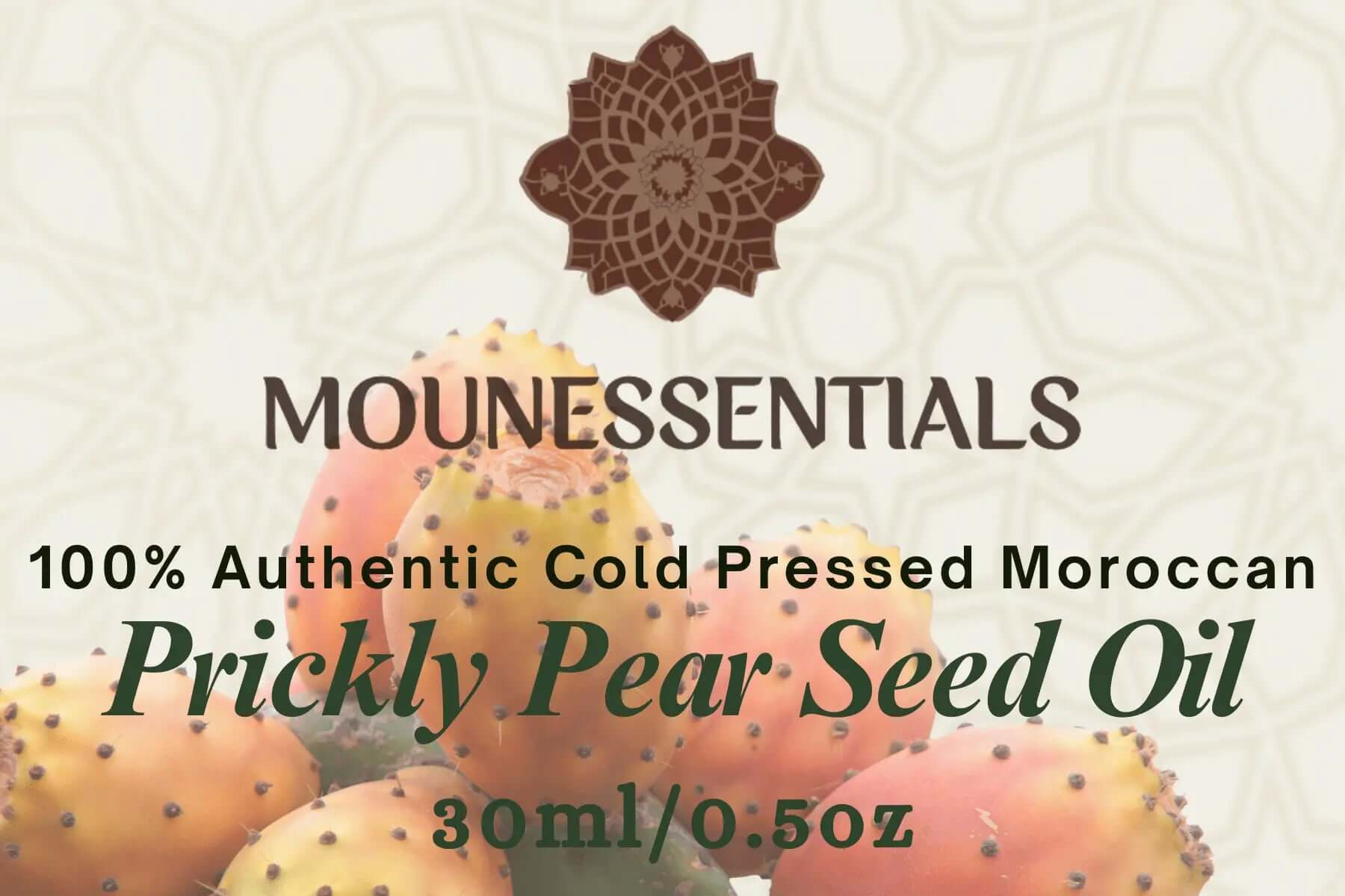 PURE MOROCCAN PRICKLY PEAR SEED OIL | YOUTH-RESTORING LIQUID GOLD FOR GLOWING SKIN & SILKY HAIR