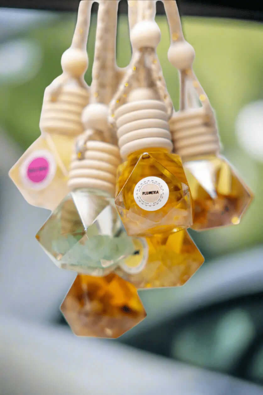 NATURAL ESSENTIAL OILS CAR DIFFUSERS