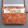 Seward Leather Laptop Bag with Shoulder Strap - MacBook Sleeve 14" & 16"