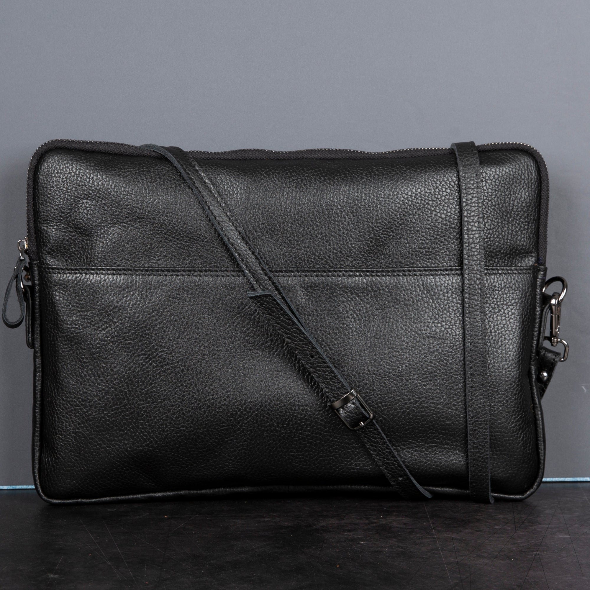 Seward Leather Laptop Bag with Shoulder Strap - MacBook Sleeve 14" & 16"